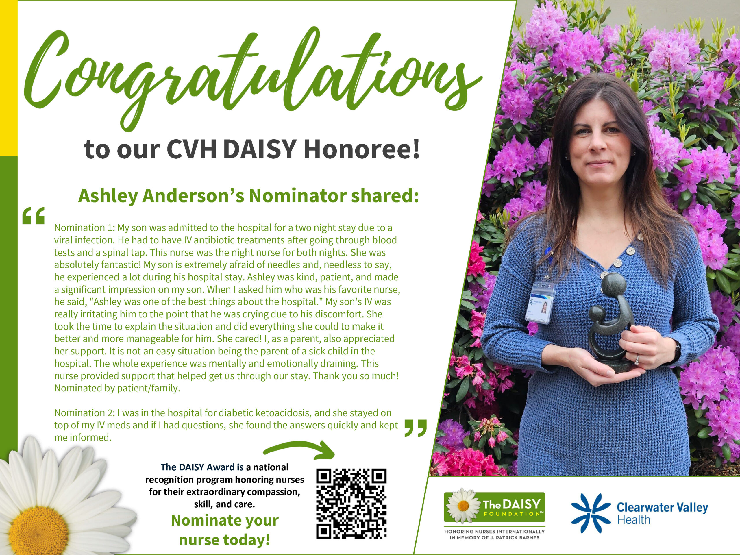 DAISY & Sunshine Winners 2